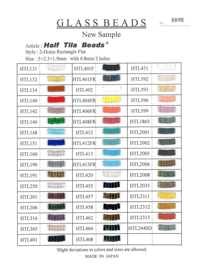 Miyuki Tila, Half Tila i Quarter Tila