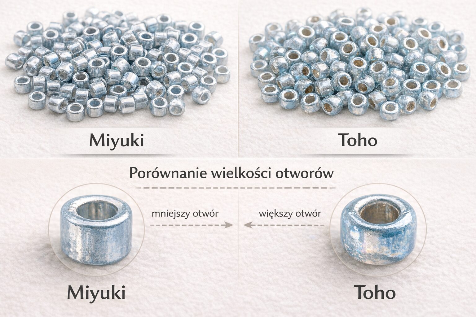 Miyuki vs Toho porównanie