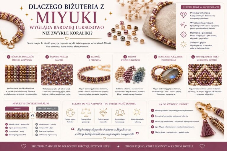 biżuteria z Miyuki